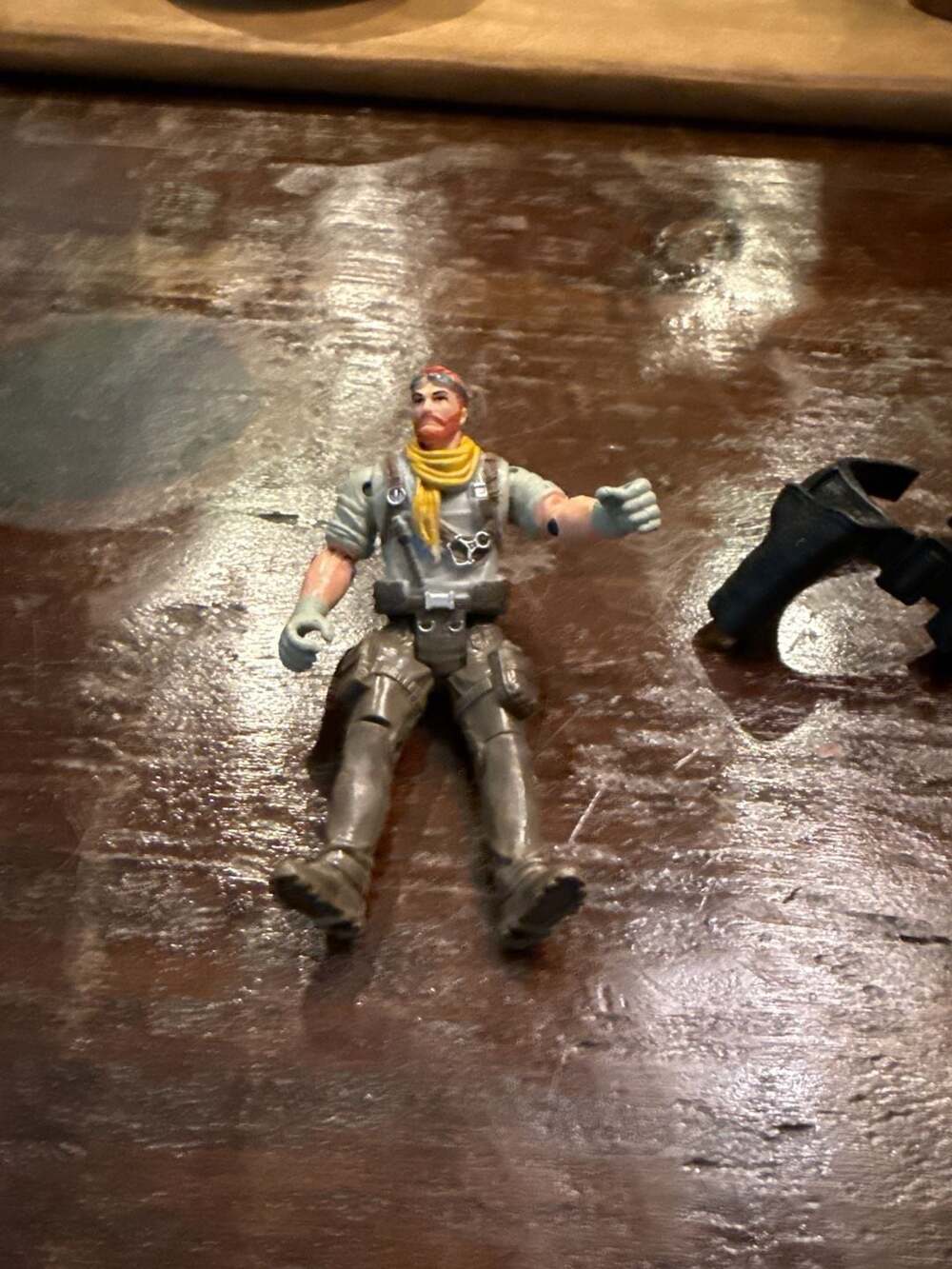 Vintage Lanard The Corps! Justin Case Action Figure - 4" Military Toy